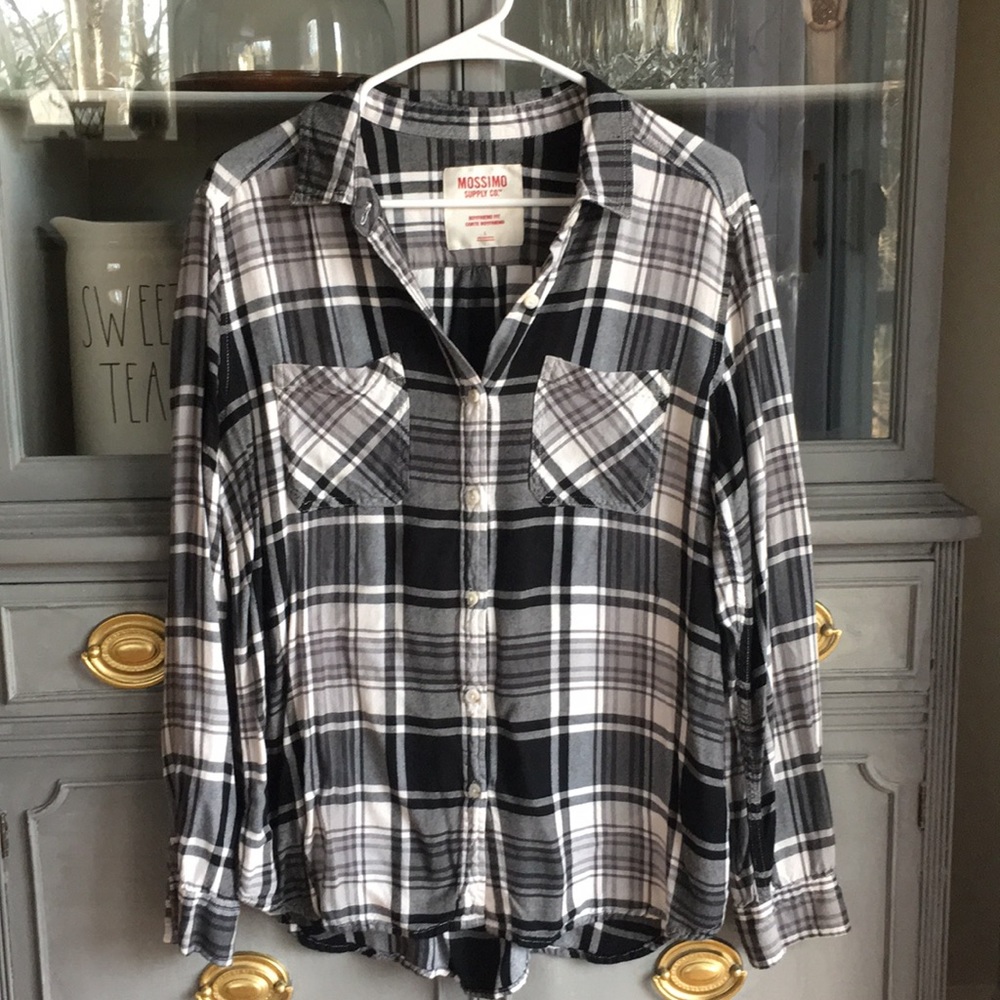 Long sleeve flannel shirt